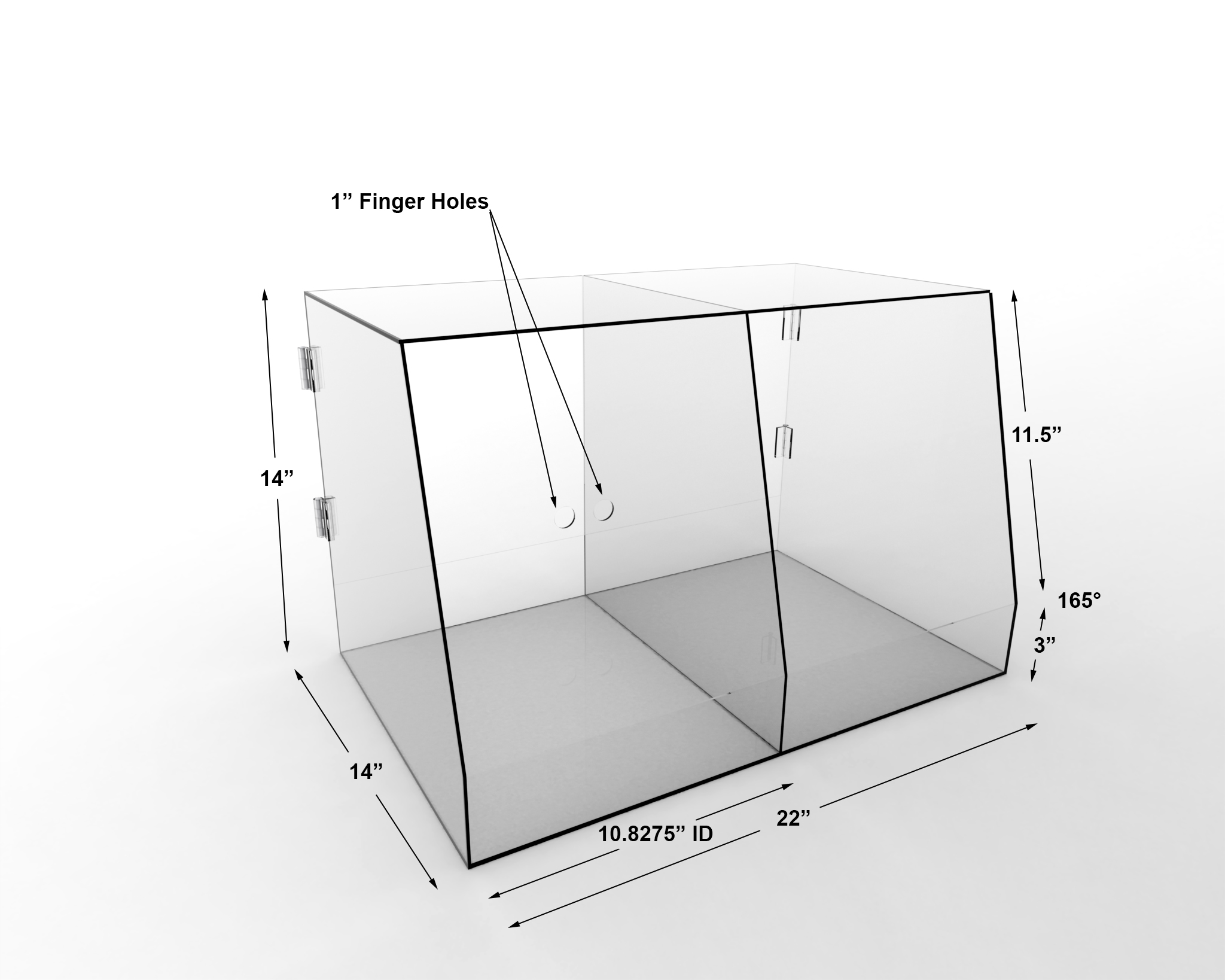 Acrylic Bread box